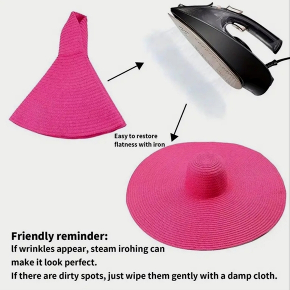 Classy Classic Big Wide Brim Floppy Hat Sophisticated Church Kentucky Derby  Tea - Picture 2 of 3